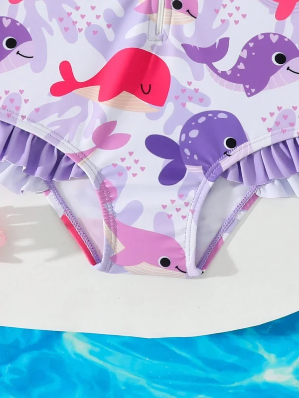 Maillot bain manches longues zip – Image 4