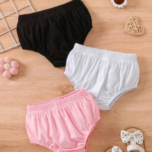 3 pcs bloomers unis été