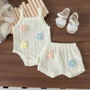 2 pcs barboteuse + short