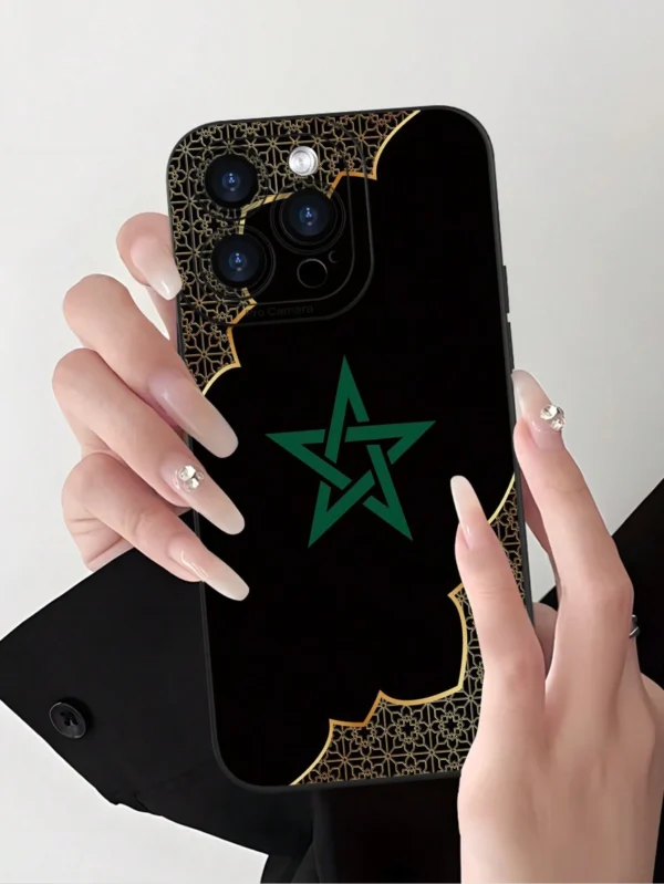 Coque pentagramme couple élégant – Image 4
