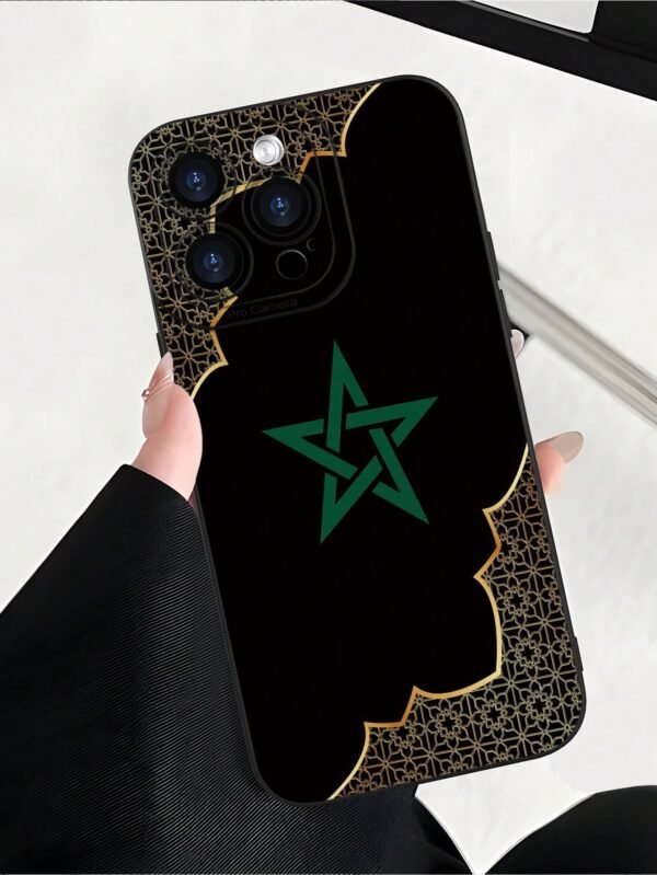 Coque pentagramme couple élégant