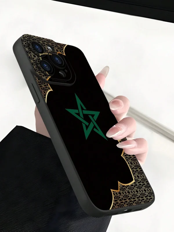 Coque pentagramme couple élégant – Image 3