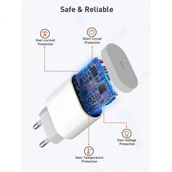 Chargeur 20W Samsung iPhone – Image 4