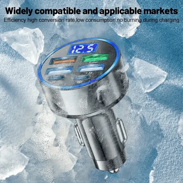 6 pcs kit charge voiture – Image 7