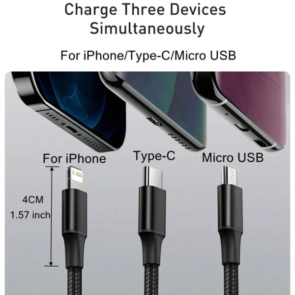 6 pcs kit charge voiture – Image 4