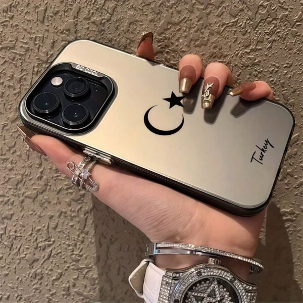 Coque étoiles lune argent – Image 4