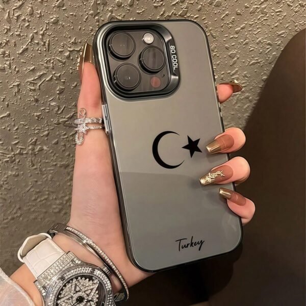 Coque étoiles lune argent – Image 5