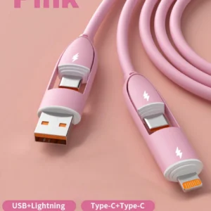 Câble charge 4 en 1