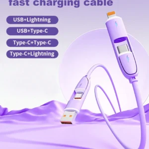 Câble charge 4 en 1