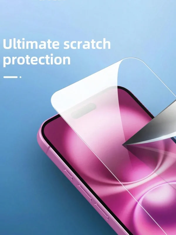 3 pcs verre iPhone 16 full – Image 4