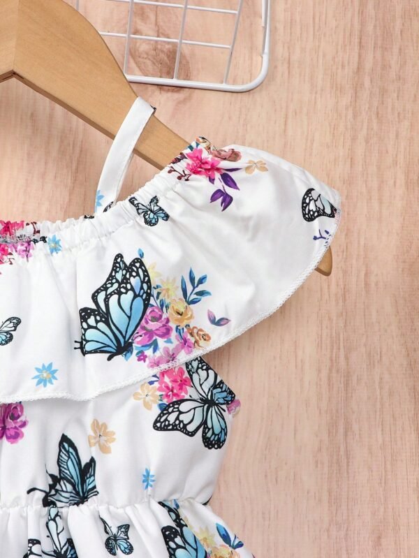 Ensemble robe volants chapeau – Image 3
