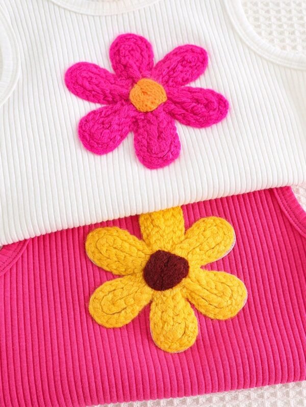 2 pcs hauts tricot sans manches – Image 6