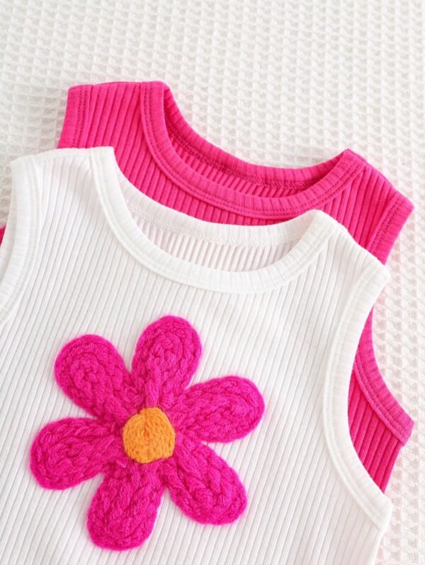 2 pcs hauts tricot sans manches – Image 7