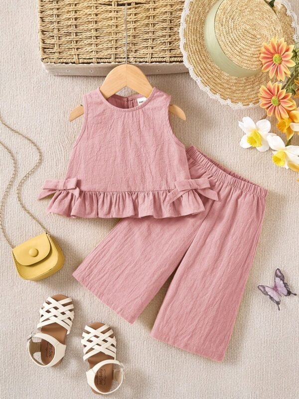2 pcs camisole pantalon long