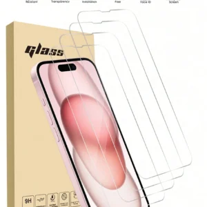 4 pcs verre HD iPhone