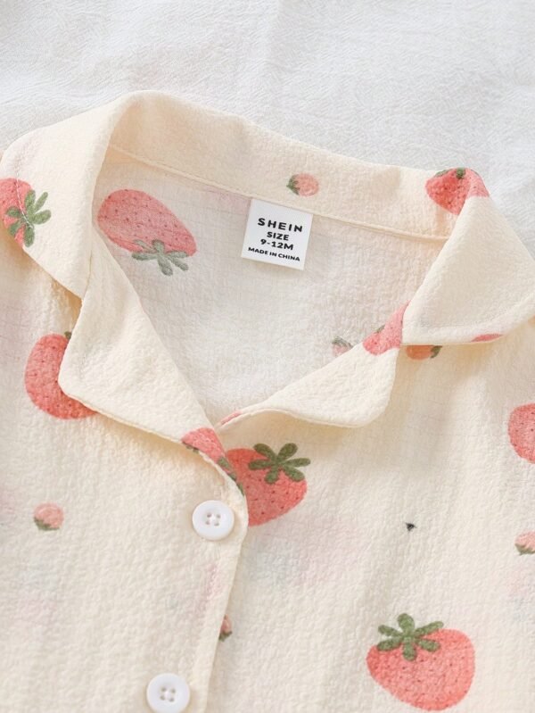 Ensemble 2 pcs fraise crêpe – Image 5