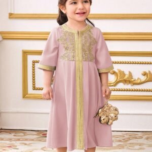 Robe tricot patchwork bébé