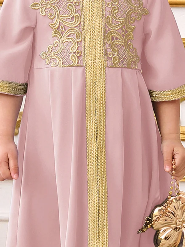 Robe tricot patchwork bébé – Image 6
