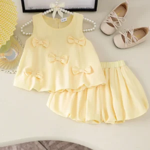 2 pcs top volants short