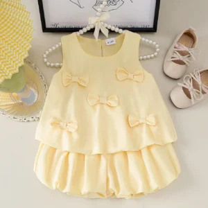 2 pcs top volants short