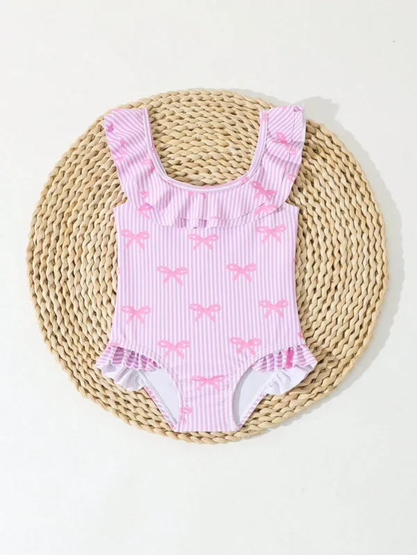 Maillot bain nœud rayures – Image 6