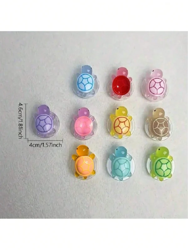 1 pcs Support tortue ABS pliable – Image 4