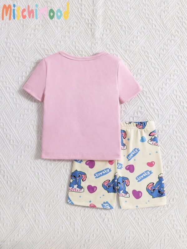 2 pcs pyjama lapin court – Image 2
