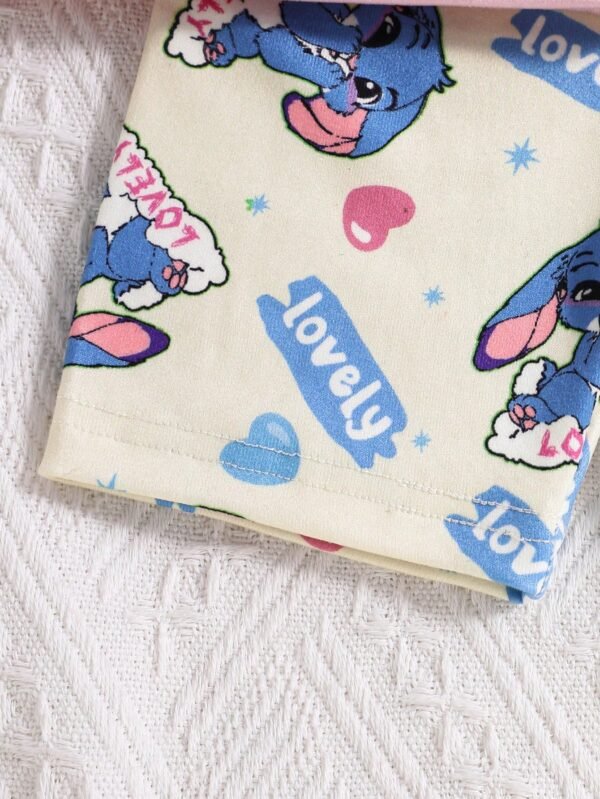 2 pcs pyjama lapin court – Image 3