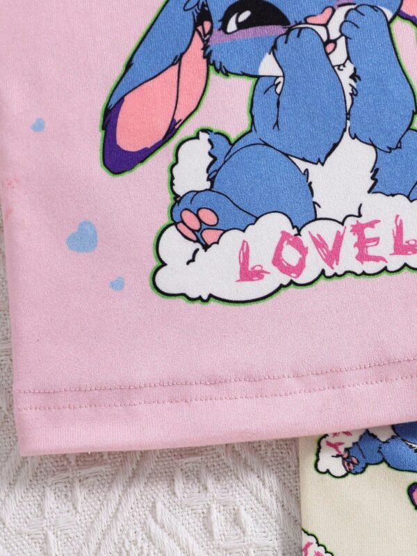 2 pcs pyjama lapin court – Image 8