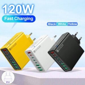 Chargeur 120W 8 en 1