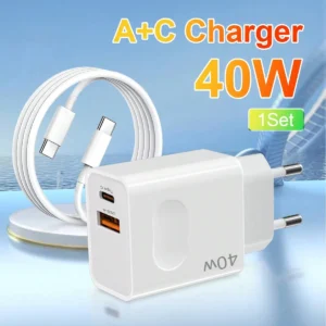 Chargeur 40W + câble 1 m