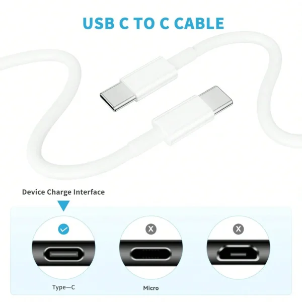 Chargeur 40W + câble 1 m – Image 5