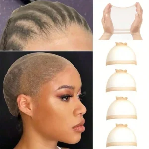 4 pcs bonnets perruque
