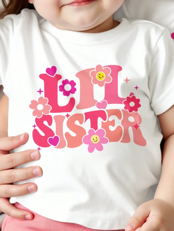 Ensemble sœurs T-shirt manches courtes – Image 3