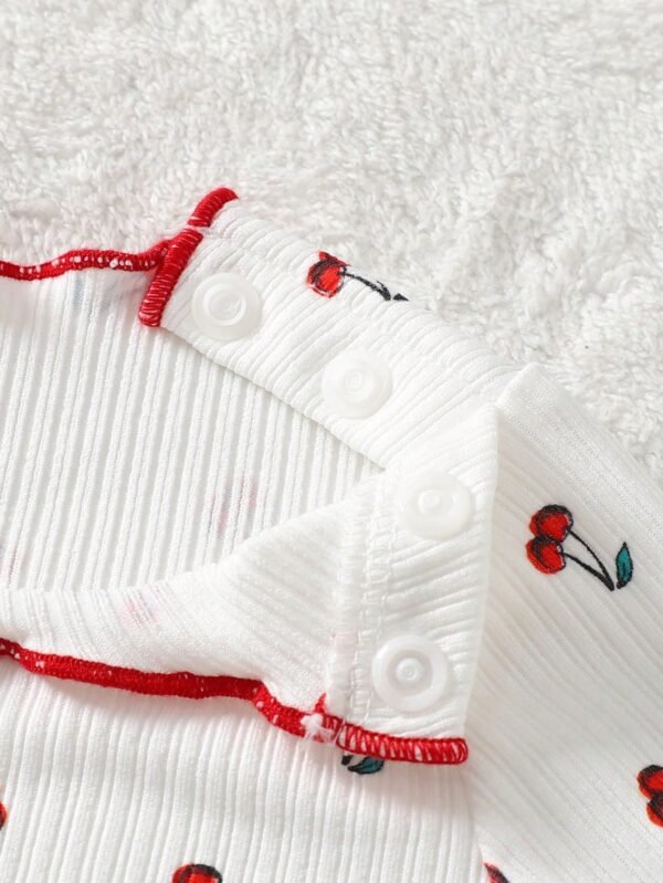 4 pcs pyjama floral doux – Image 5