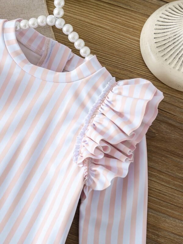 Maillot bain rayé fermeture – Image 6