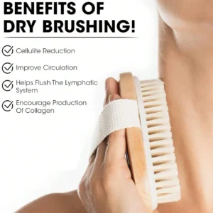 Brosse brossage sec corps 1 pcs