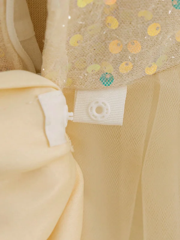 Robe soirée nœud sequins – Image 7