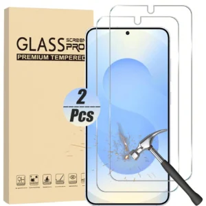 2 pcs verre Galaxy S25 Ultra