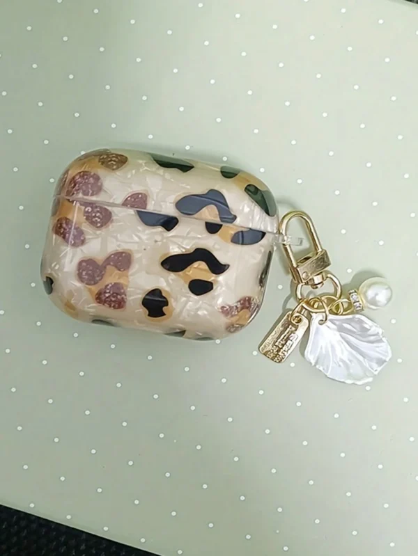 Coque léopard avec sangle AirPods – Image 12