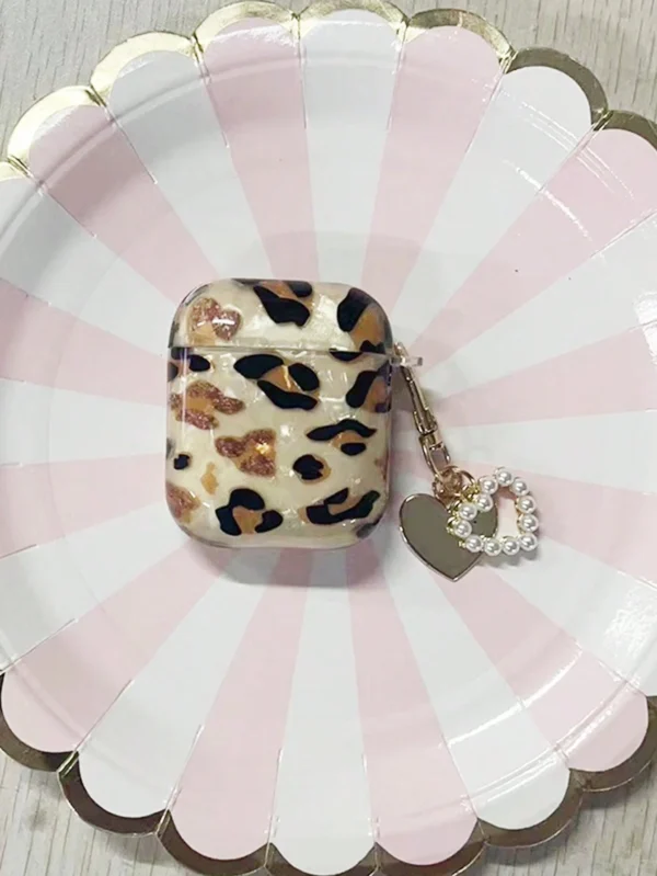 Coque léopard avec sangle AirPods – Image 25