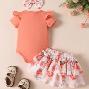 3 pcs fleuri bandeau