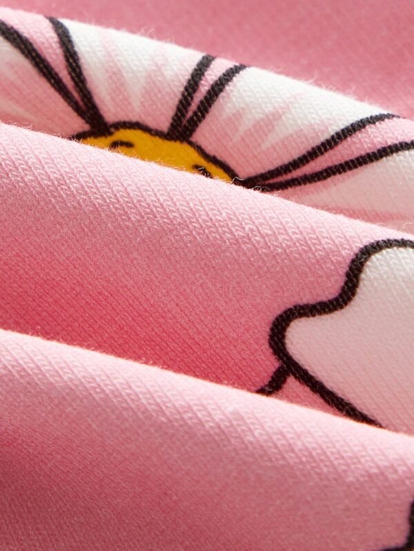 2 pcs pyjama fleurs short – Image 6
