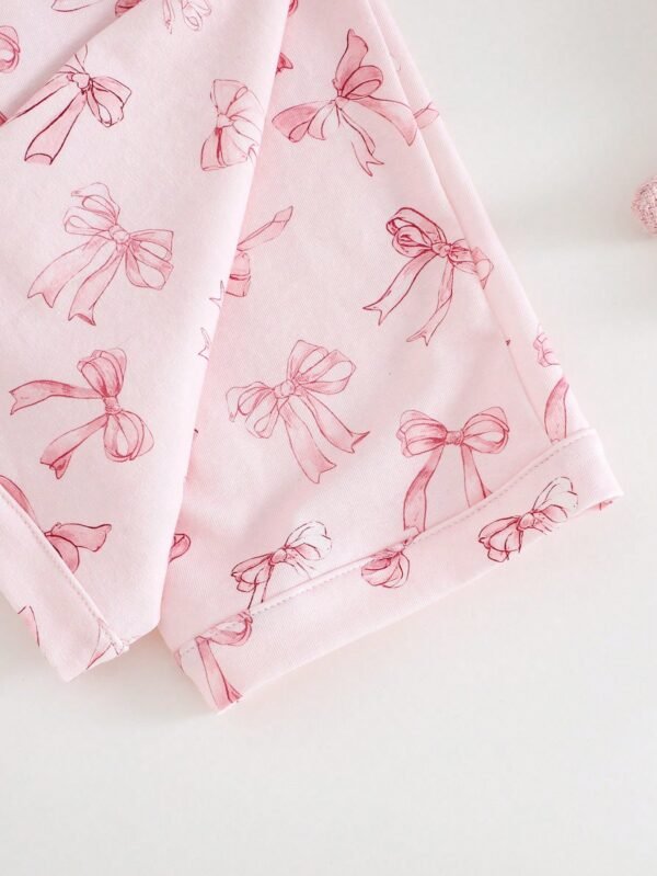 Ensemble 2 pcs rose nœud – Image 5