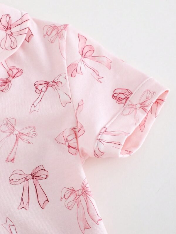 Ensemble 2 pcs rose nœud – Image 6