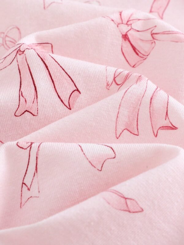 Ensemble 2 pcs rose nœud – Image 8