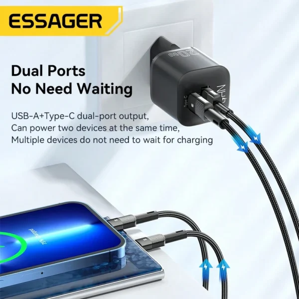 Chargeur rapide GAN 20W – Image 5