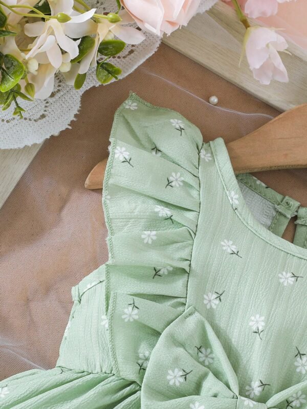 Robe sans manches nœud – Image 4