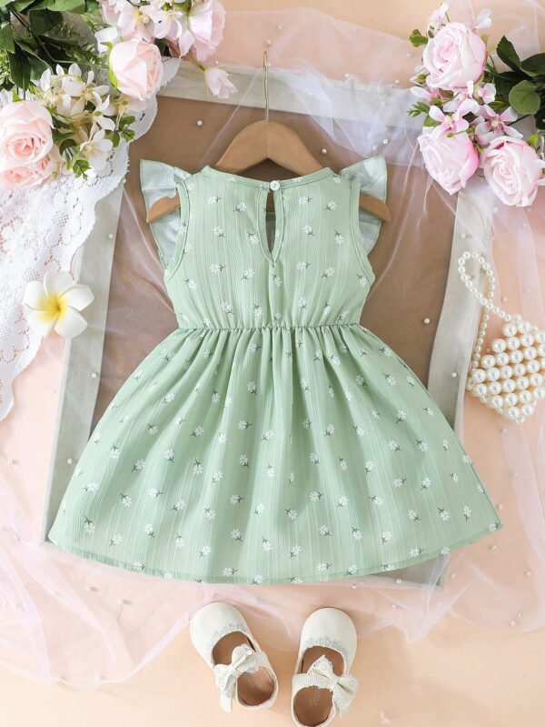 Robe sans manches nœud – Image 2