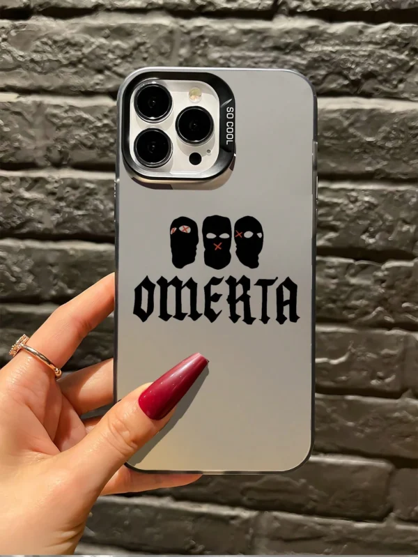 Coque TPU texte noir iPhone – Image 3